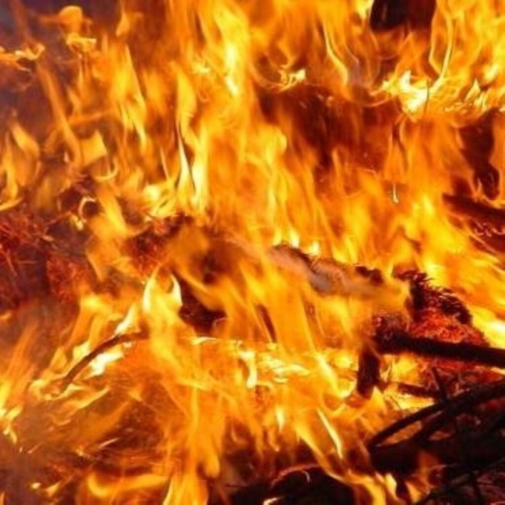 Protesters will try to put out the bonfire