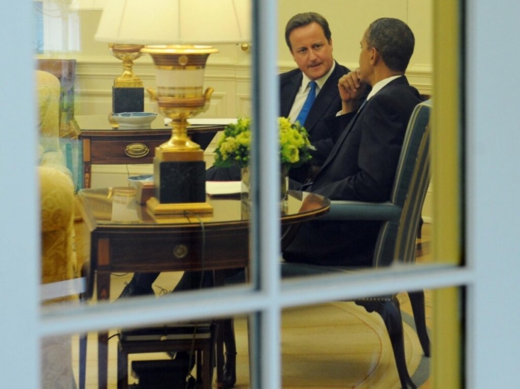David Cameron last met with Barack Obama in the White House in July 2010