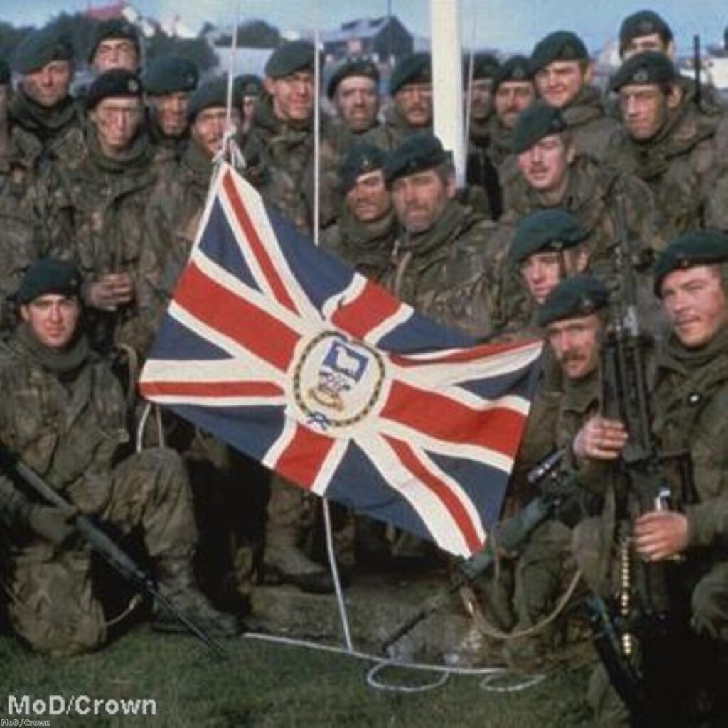 Falklands: A World War Two-era war in the modern world
