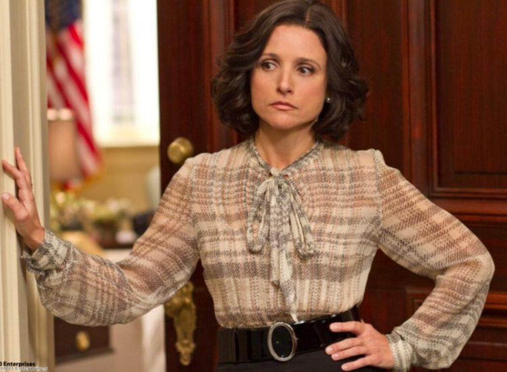 Julia Louis-Drefus stars as Selina Meyer in Armando Iannucci's new sitcom 'Veep'