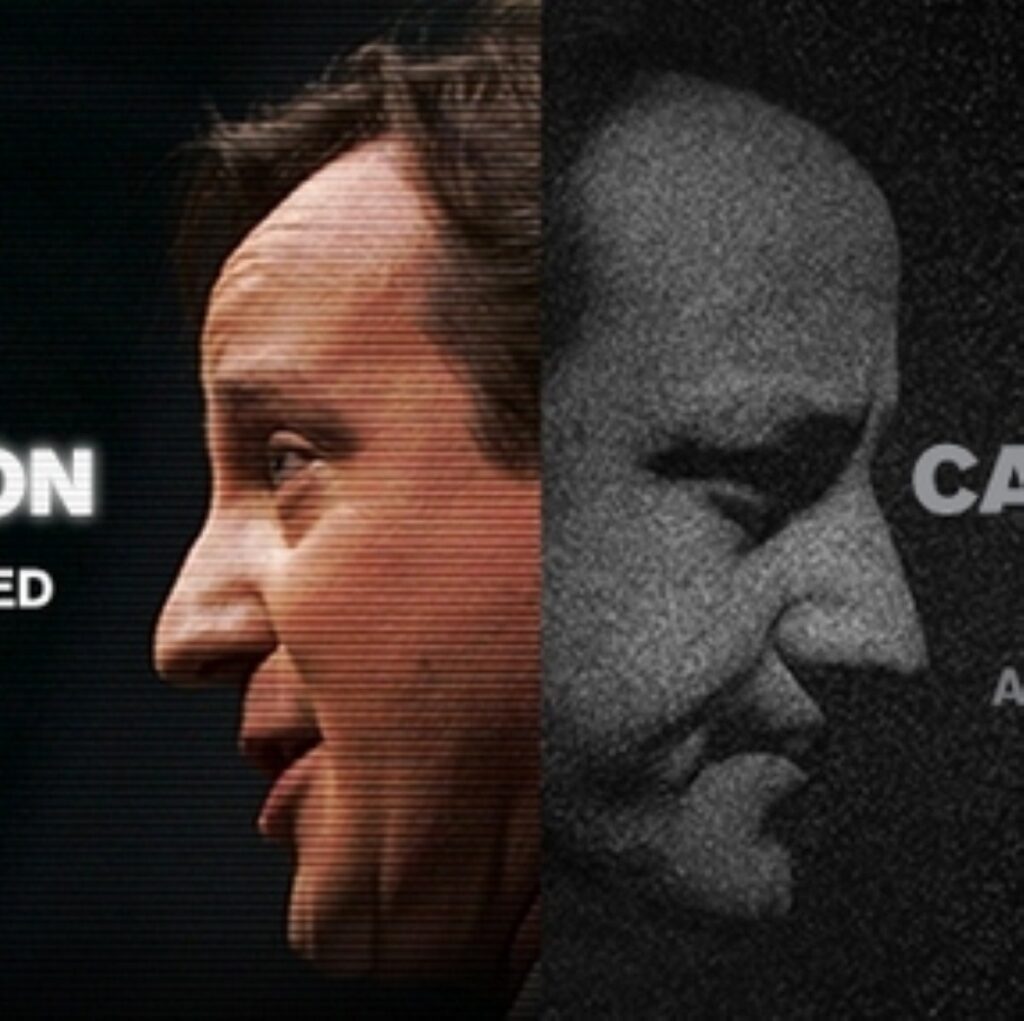 The two faces of Cameron? Critics claim the progressive Tory from his opposition days is not reflected in the new Cabinet.