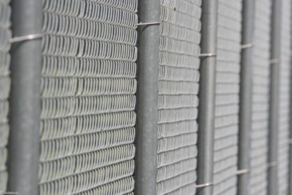 Imprisoned: Thousands are kept in detention centres without having committed a crime