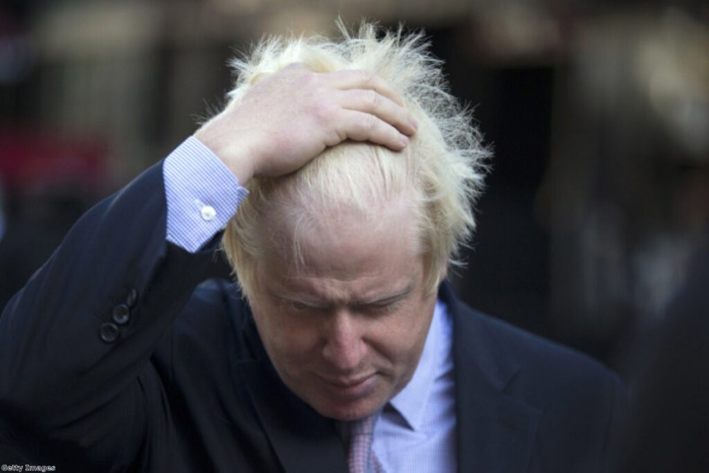 Boris Johnson demonstrated his limitations this week.
