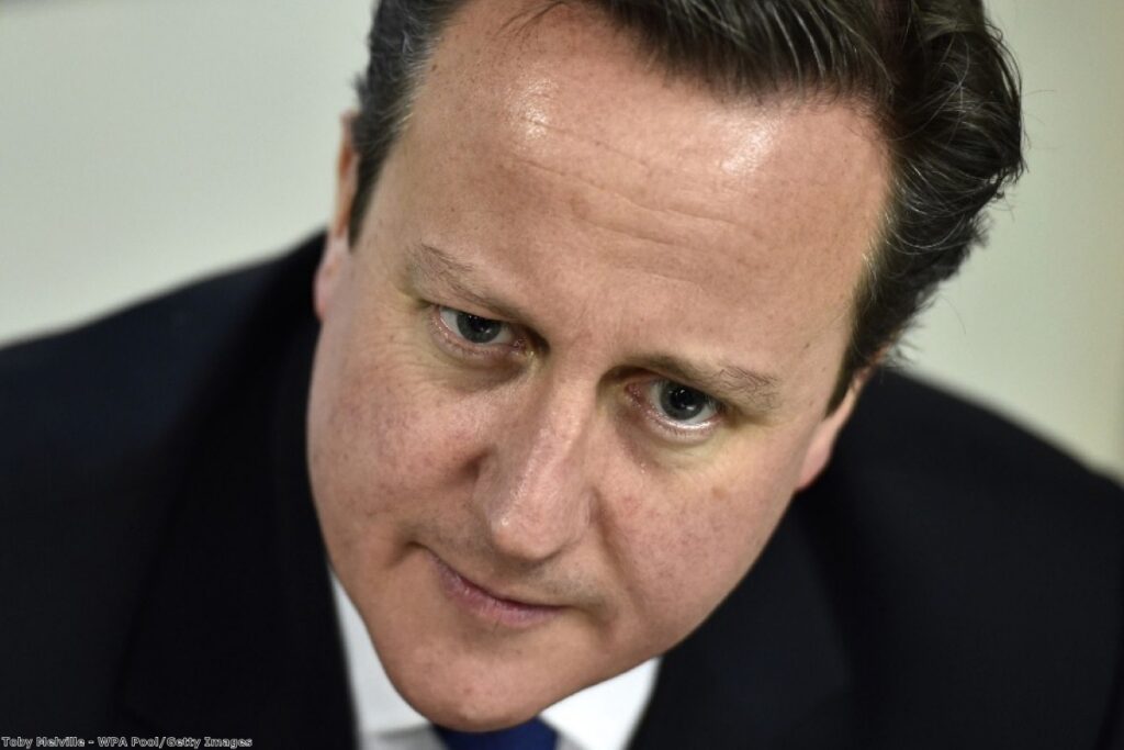 David Cameron has spoken out against the "buggeration factor" of getting policies through government