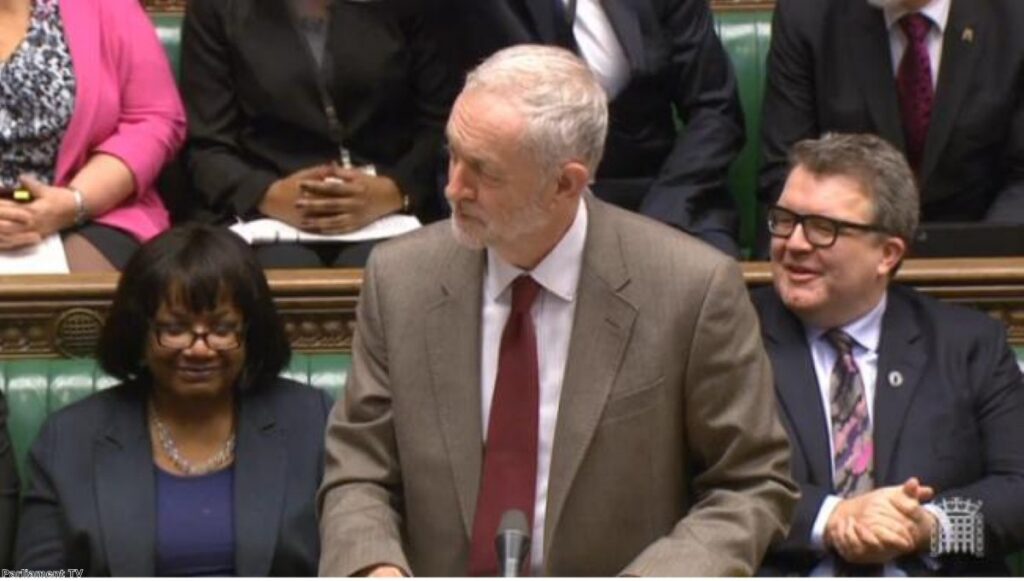 Corbyn's dress sense was targeted by Cameron during PMQs