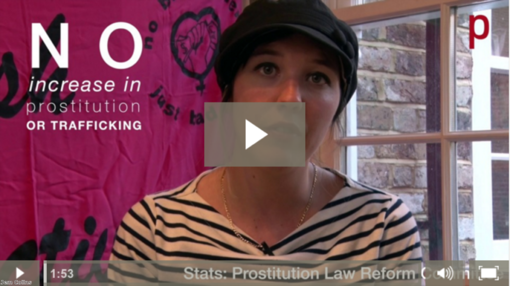 Campaigners from the English Collective of Prostitutes argue for full decriminalisation