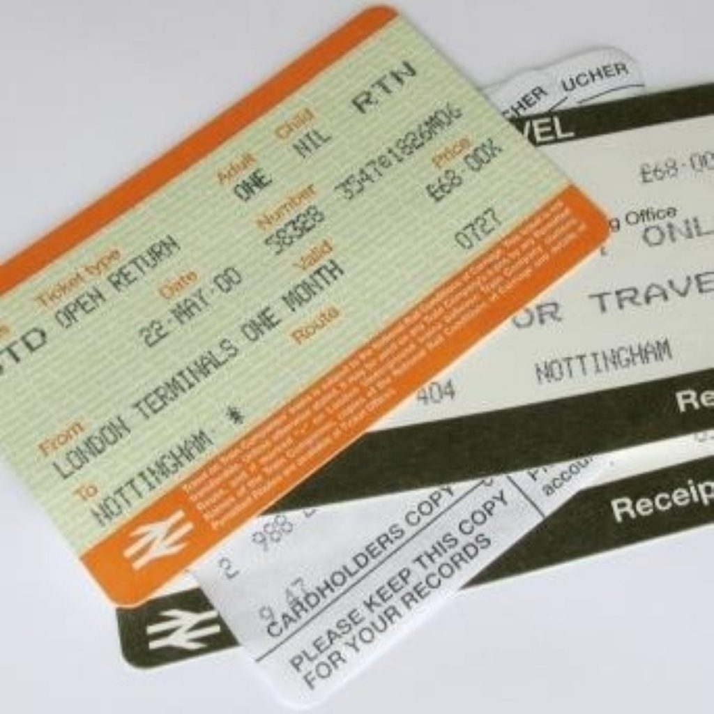 Passenger anger at rail fare increase