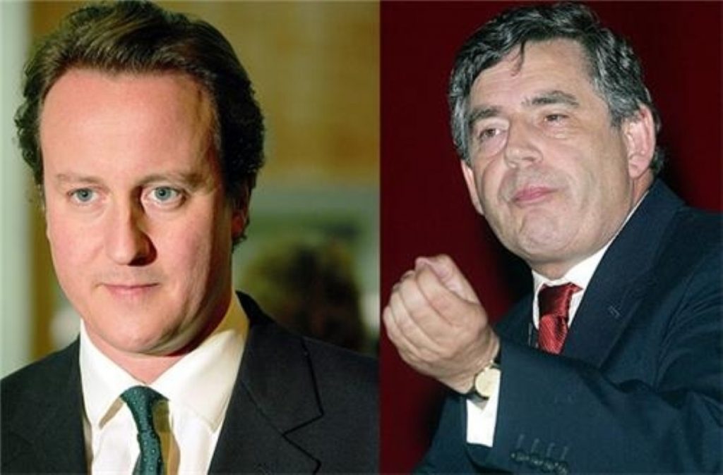 Cameron and Brown offer no alternative to voters, claim Lib Dems.