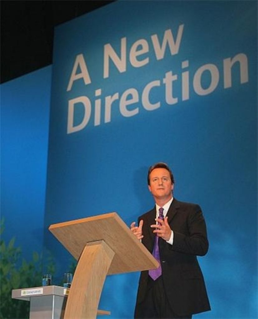 Cameron accused of move to right