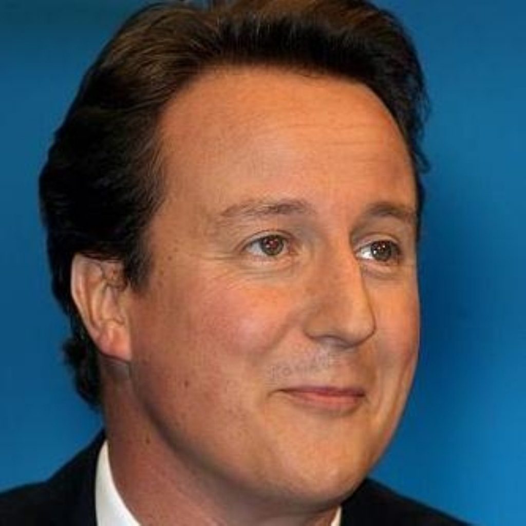 David Cameron enjoys a 13-point lead 