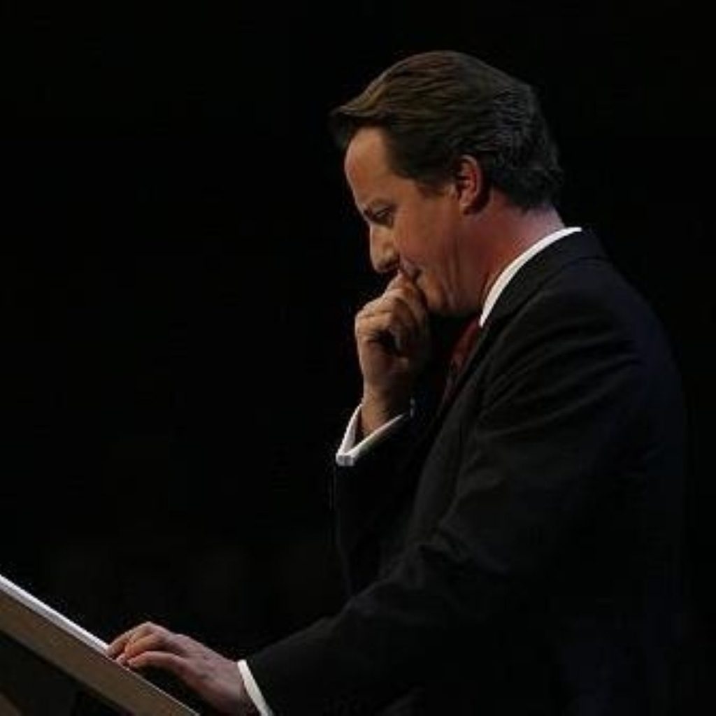 Cameron makes peerages 'smear'