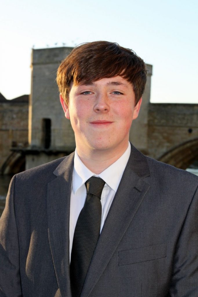 Tom Bletsoe is the youngest councillor in Britain.