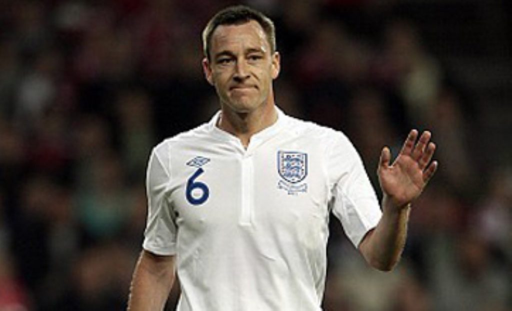 John Terry is captain of England and Chelsea football clubs