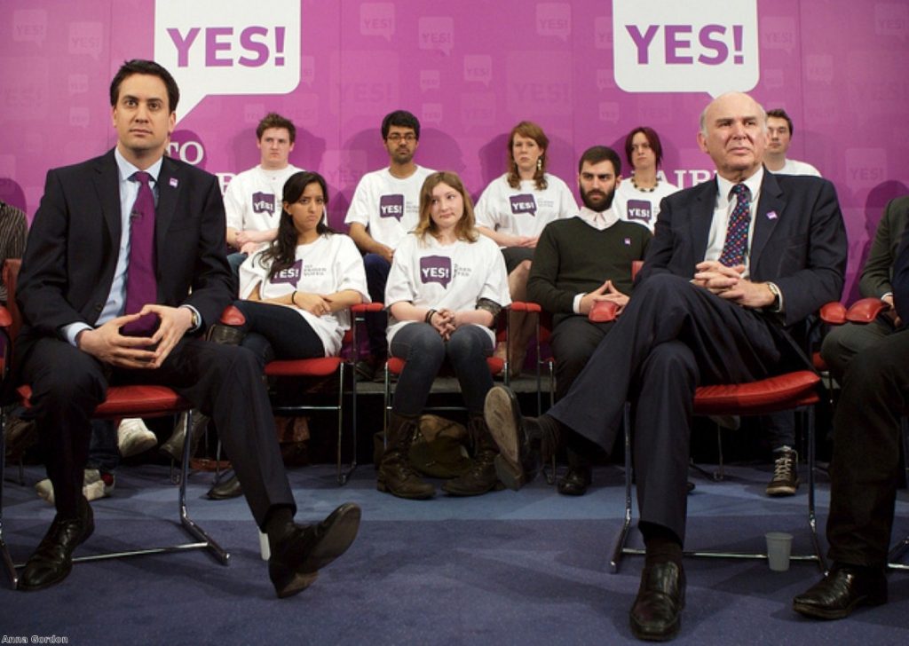 The 'yes' campaign was outspent by two to one