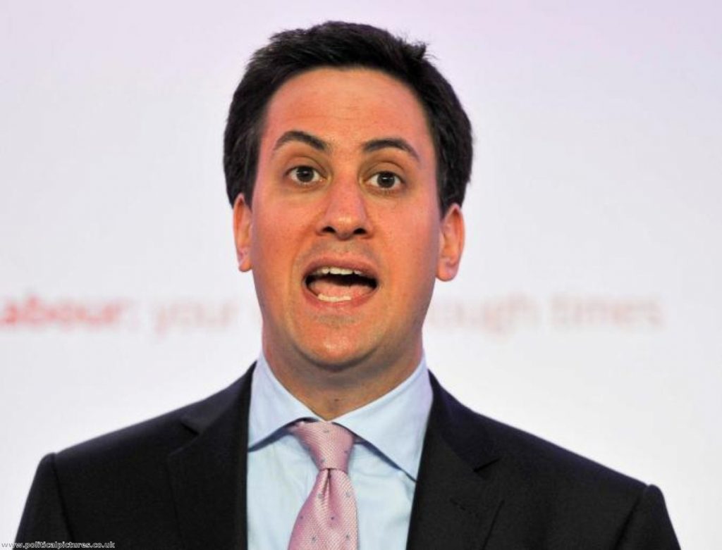 Miliband takes on Ukip: Photo credit: Politicalpictures.co.uk