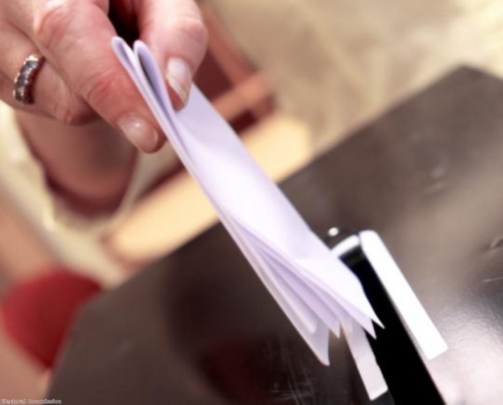 Thursday's general election takes place under the first-past-the-post voting system