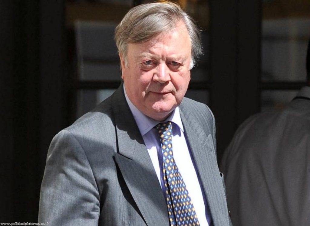 Ken Clarke leaves No 10 - cue 