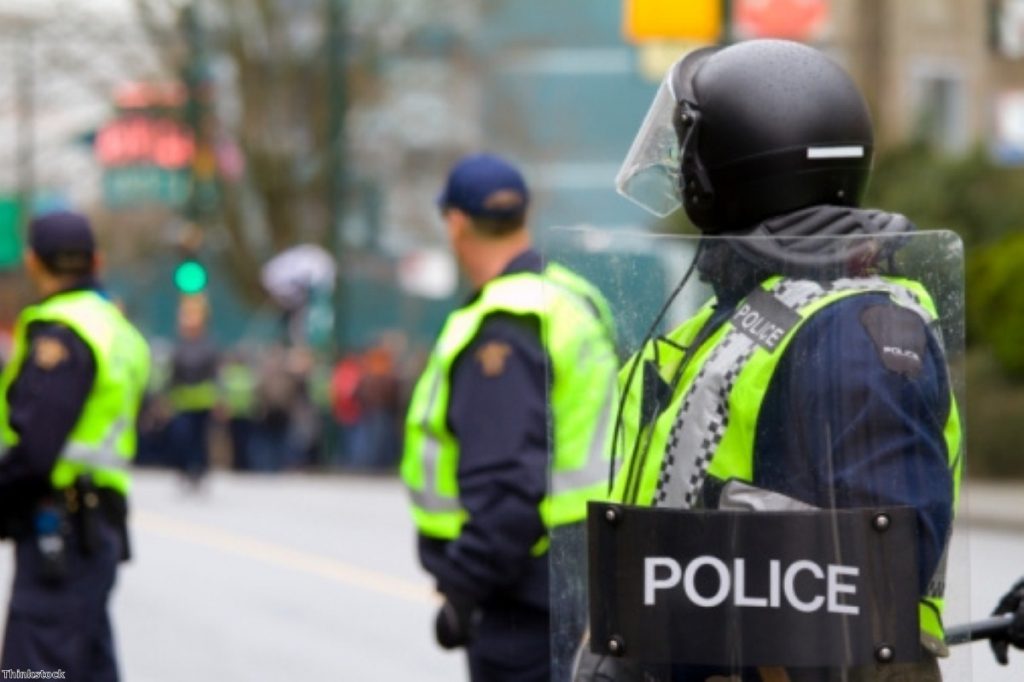 How would police cuts affect riot response?