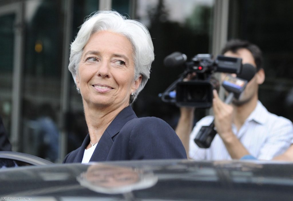 IMF president Christine Lagarde: The organisation has become increasingly critical of Osborne's austerity measures