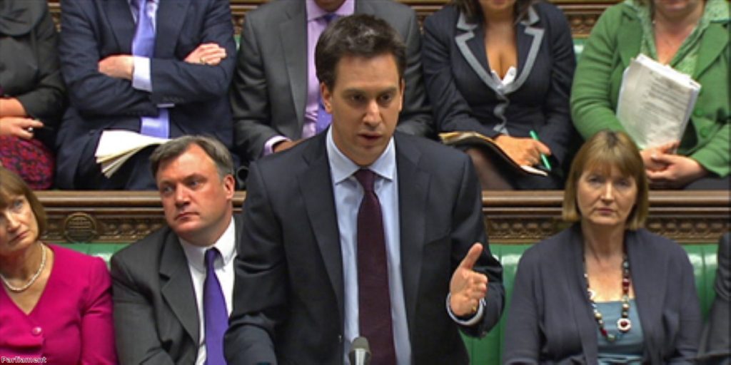 Ed Miliband in the "cauldron" of PMQs he wants to see reformed