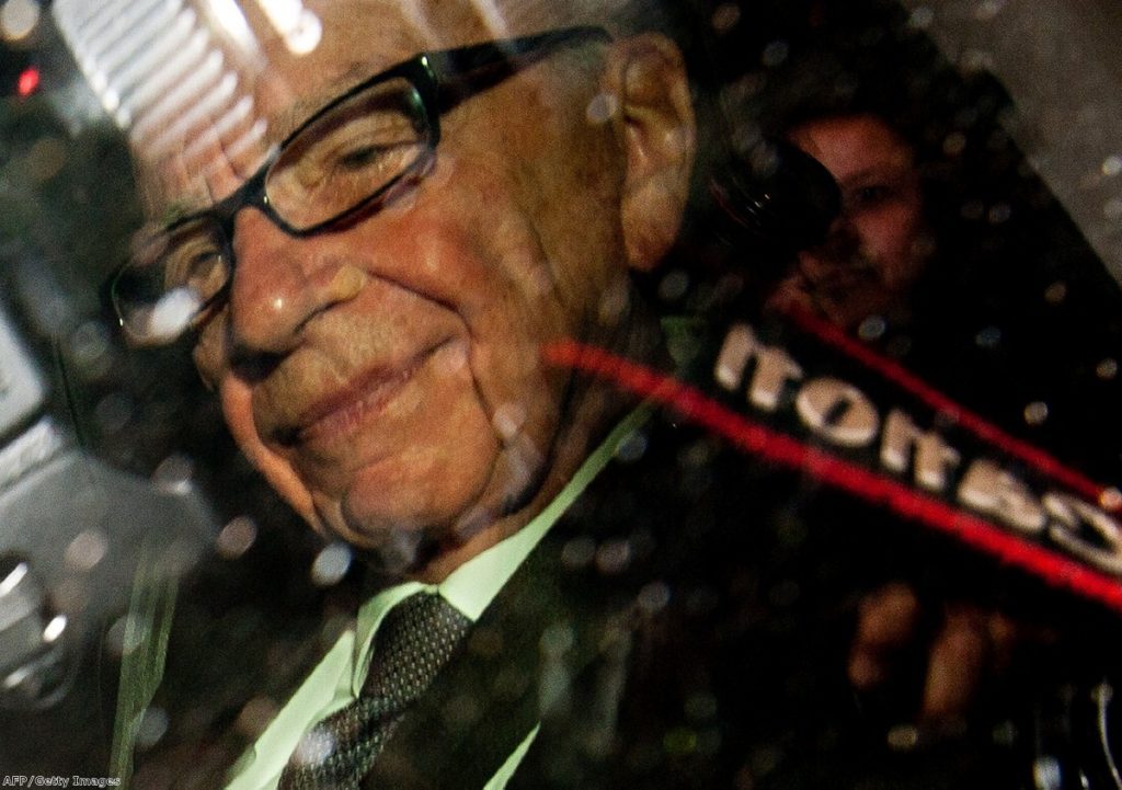 Murdoch: One of Salmond's many friends who do not chime with his PR