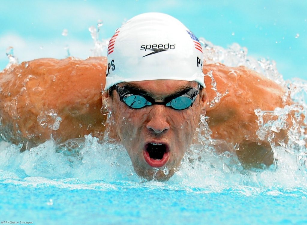 Michael Phelps: The greatest athlete of all time. But he does pee in the pool.
