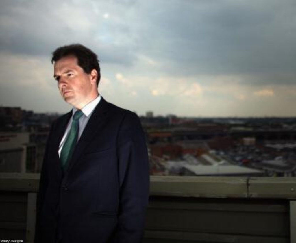 George Osborne: Not a dark lord of a wizard, despite his appearance
