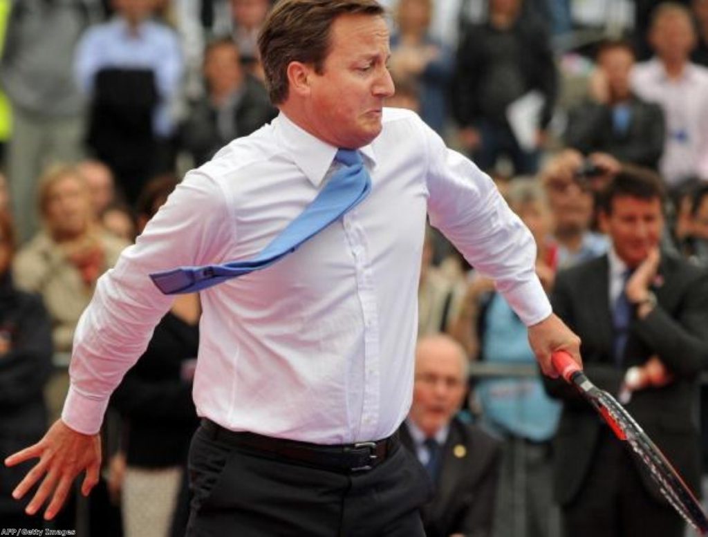 Like this, but more relaxed: Cameron denies 'chillaxing'