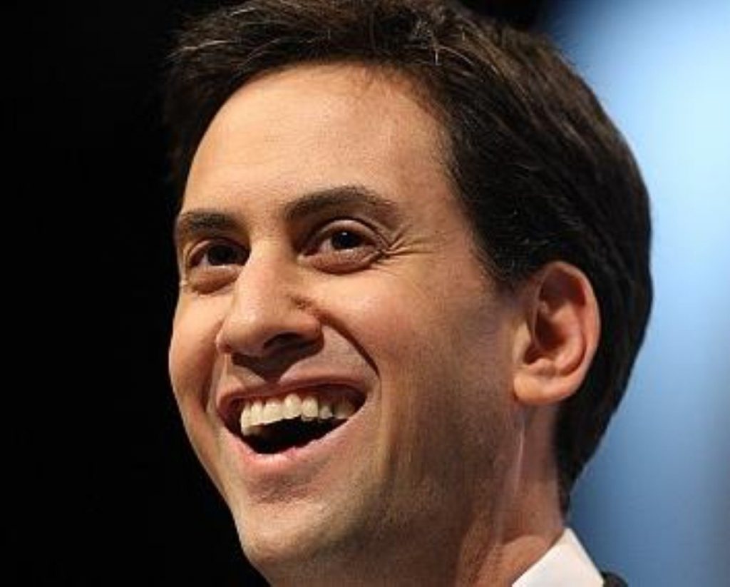 Looking up: Miliband basks in impressive poll boost