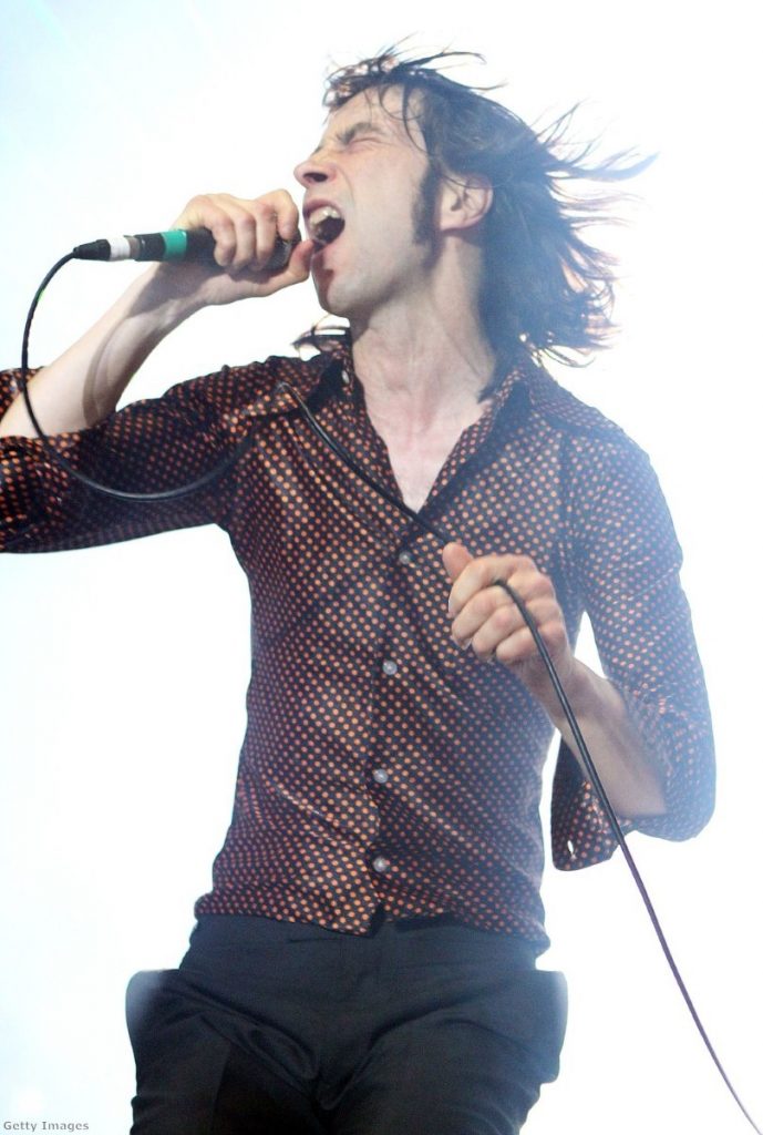 Bobby Gillespie of Primal Scream during a recent gig in Sydney
