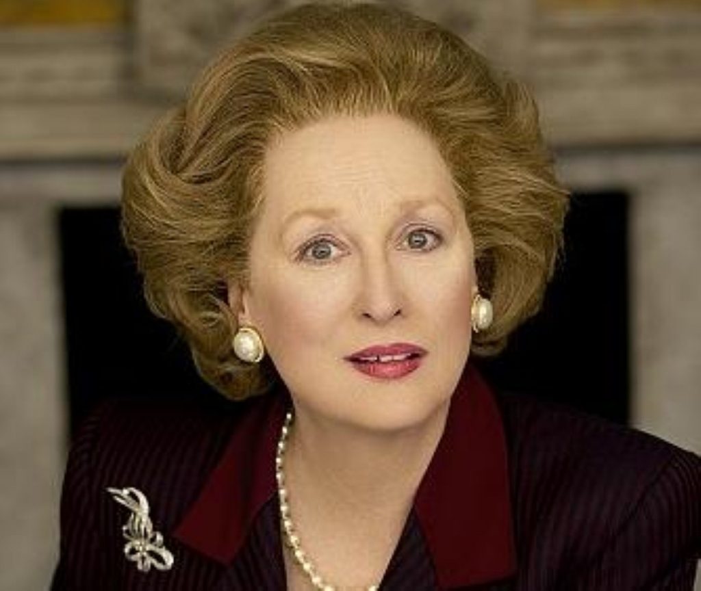 The Iron Lady stars Meryl Streep as Margaret Thatcher