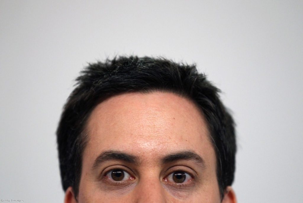 That sinking feeling: Ed Miliband tries to turn his own failure into an opportunity