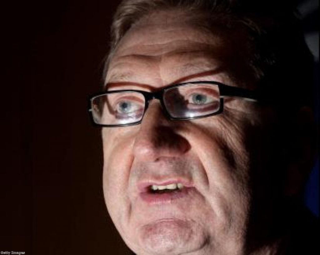 Len McCluskey says trade unions face a "hysterical smear campaign"