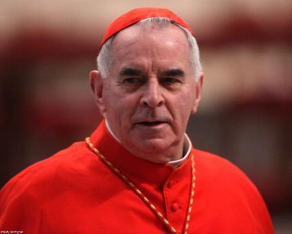 Cardinal Keith O'Brien has retreated from public life.