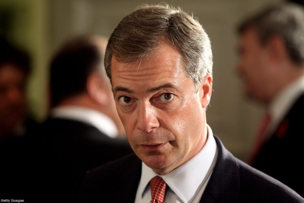 Nigel Farage prefers 'leading to the front' to a contest he might lose