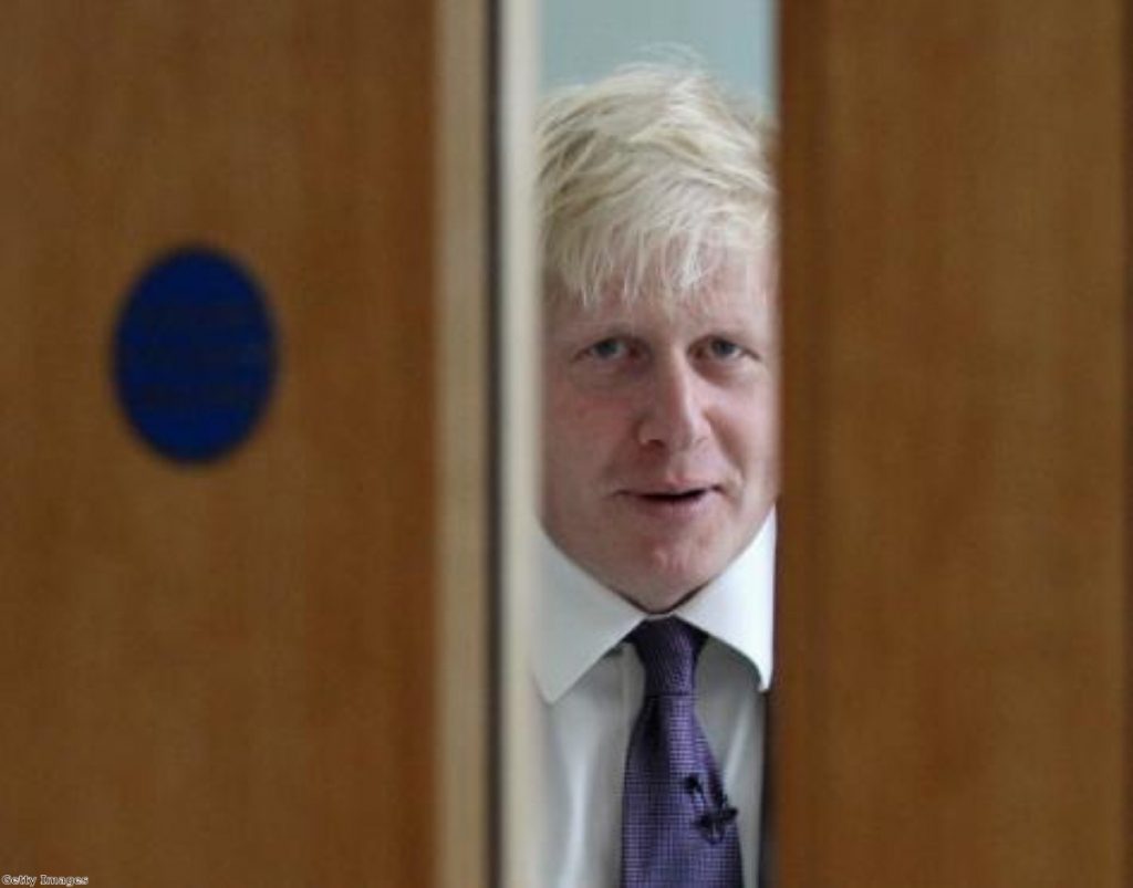 Coming back? Boris toys with Commons return.  