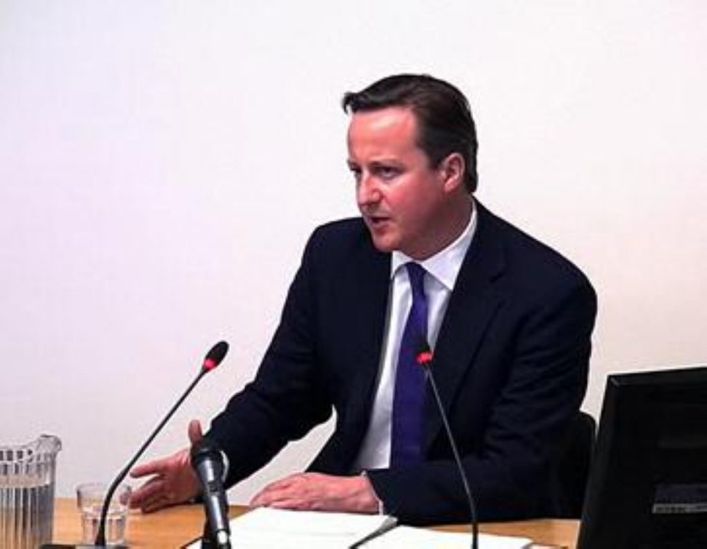 David Cameron has prepared intensively for today