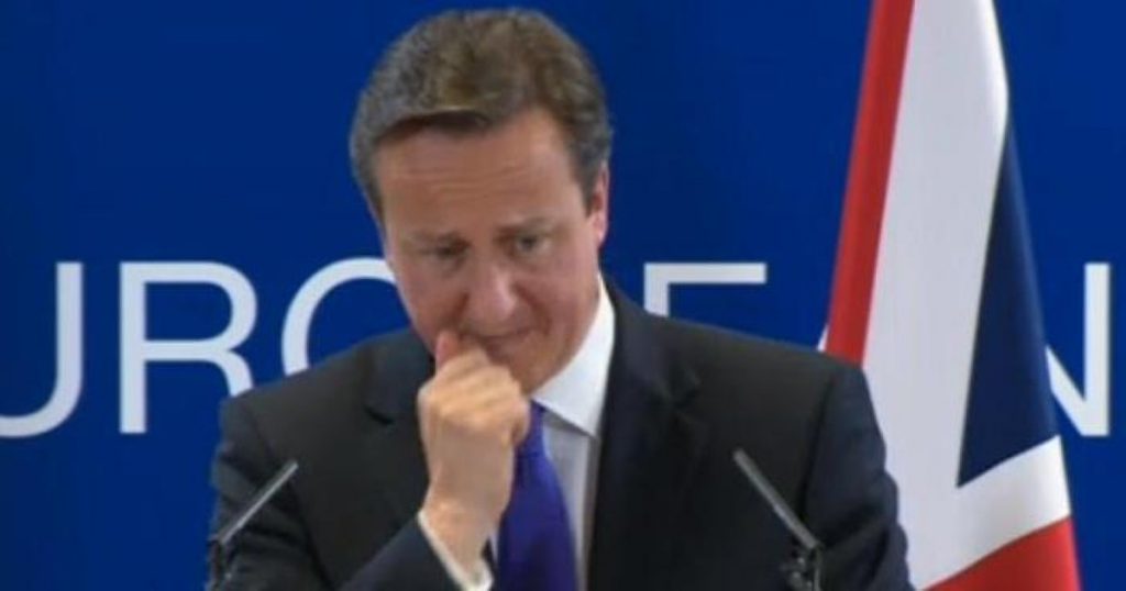 Cameron is stuck between a rock and hard place after peers killed off the EU referendum bill
