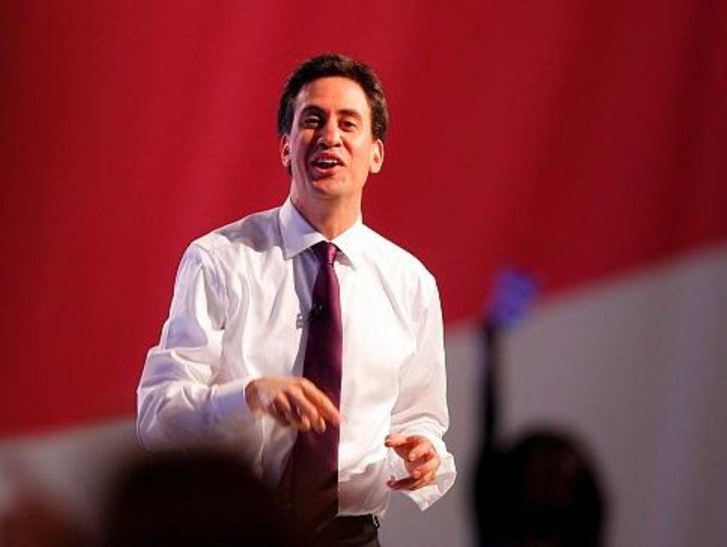 Ed Miliband is soaking up every moment of his newfound adultation