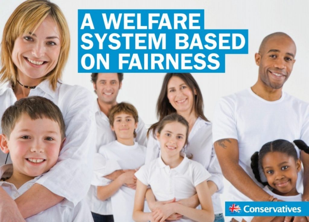 The Tory party's welfare campaign is a direct riposte to Labour's offensive in marginal seats