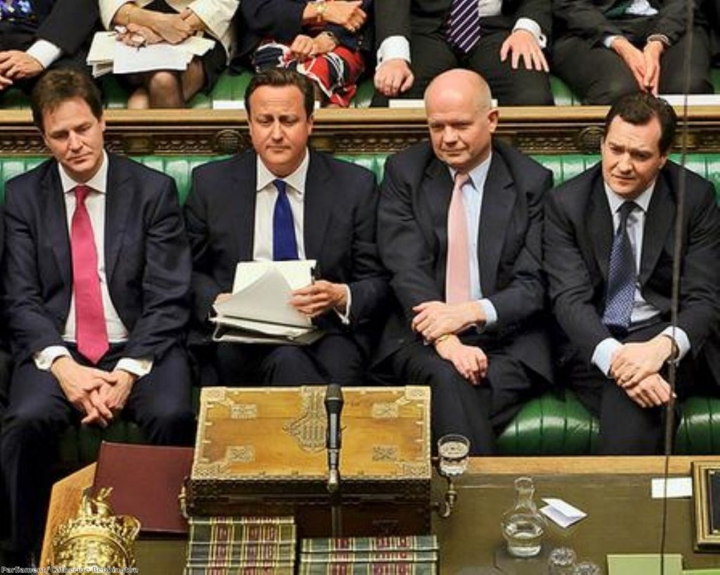 Cameron had a difficult session at PMQs