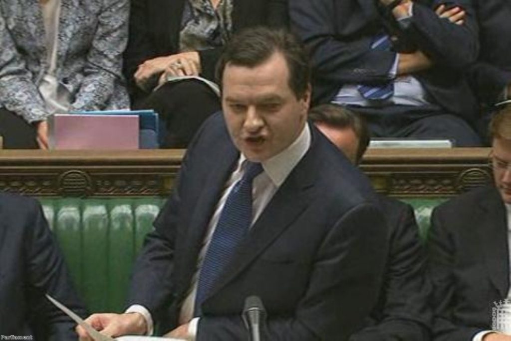 George Osborne delivers a controversial extension of the coalition