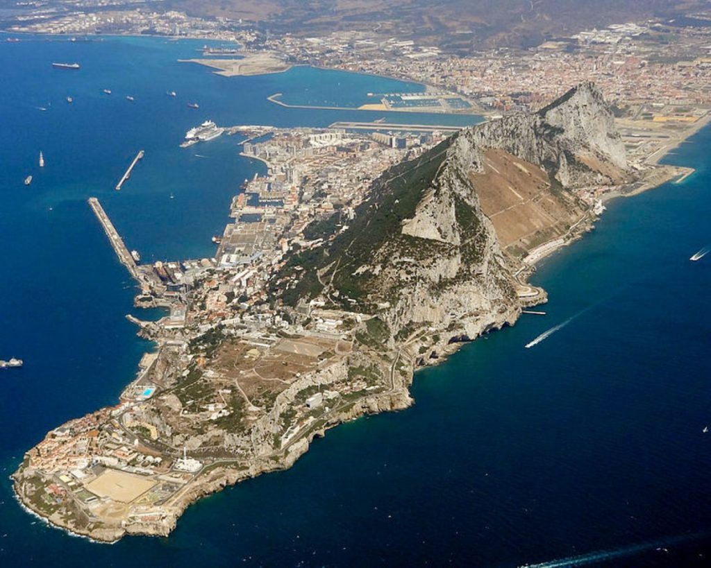 Gibraltar: Angry exchanges over the rock. 