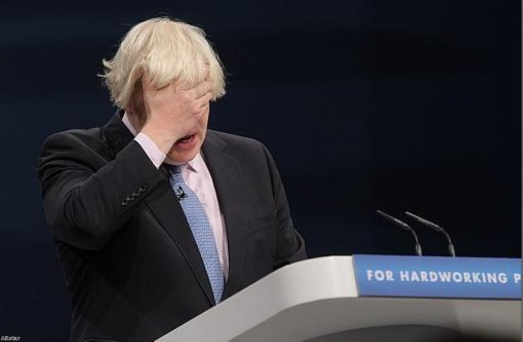 Boris celebrates greed as economic motivator 