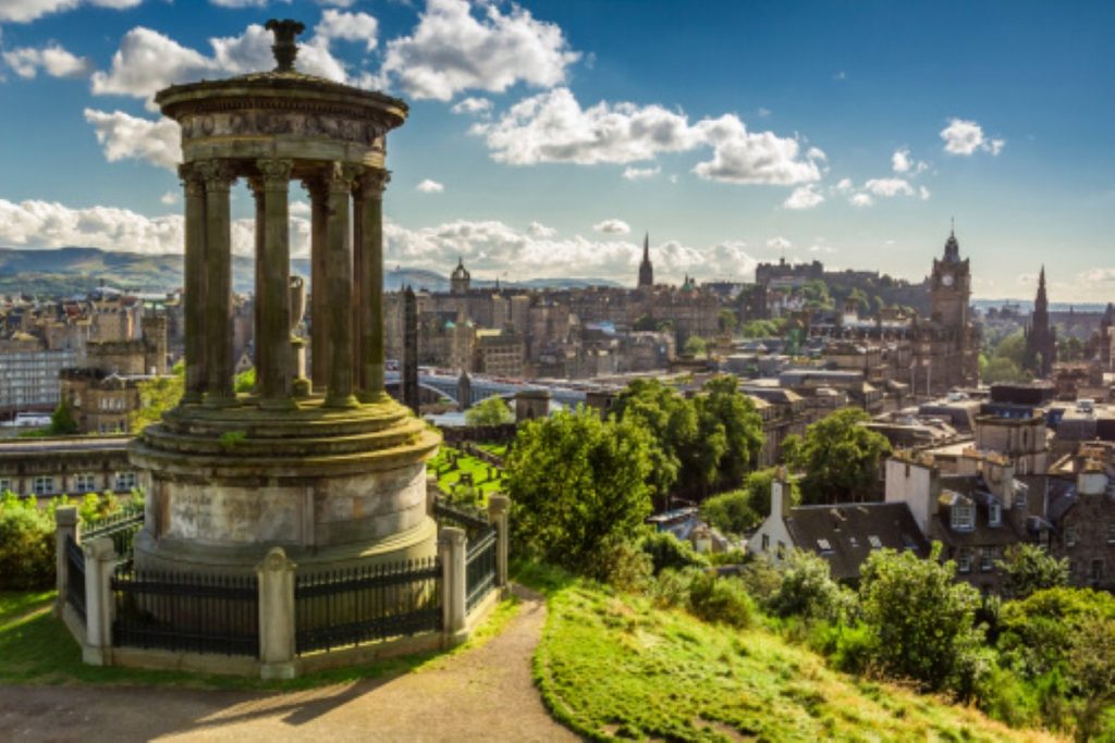 Edinburgh: The view from the city