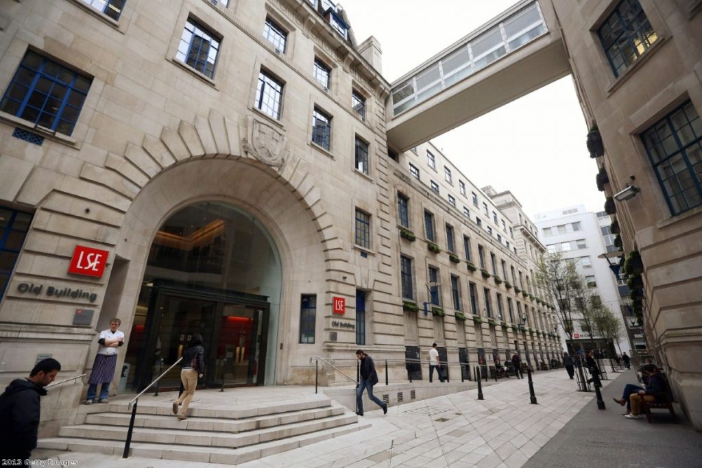 London School of Economics apologised for censoring students