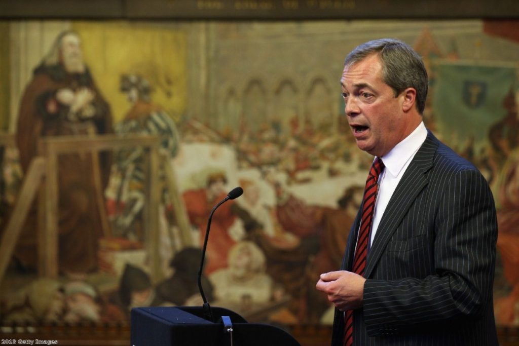 Farage in partial retreat over Syrian refugee call