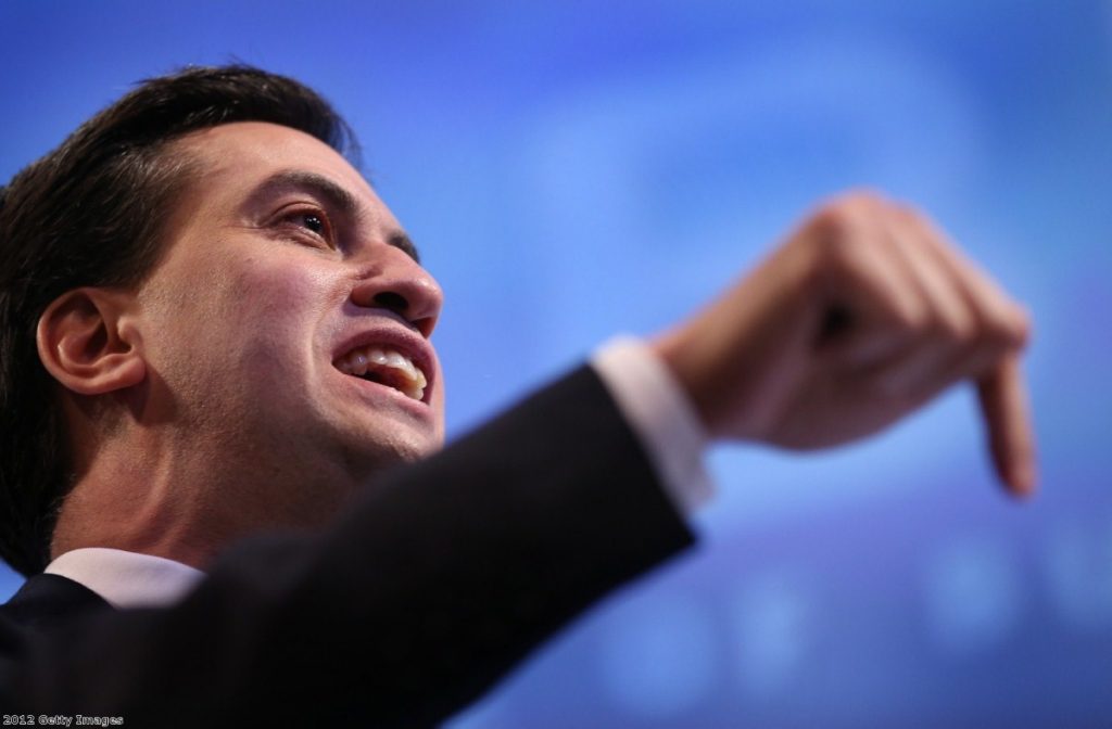 Ed Miliband under fire for banking plans