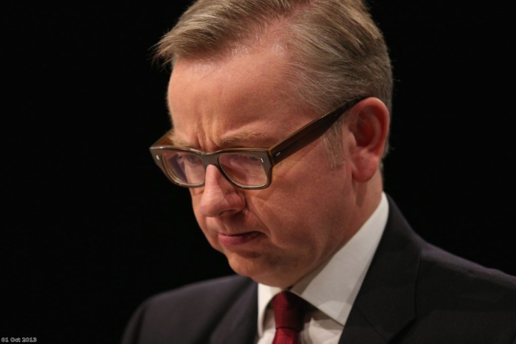 Victorious? Gove looks set to have faced down legal strike