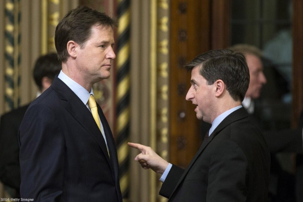 Nick Clegg: Our "stand-in prime minister"